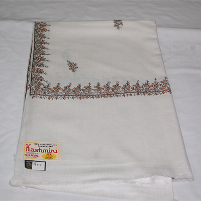 "Ladies Shawl with Embroidery work -1134-code001 - Click here to View more details about this Product